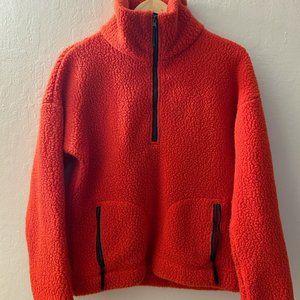 J. Crew Half Zip Fleece Jacket